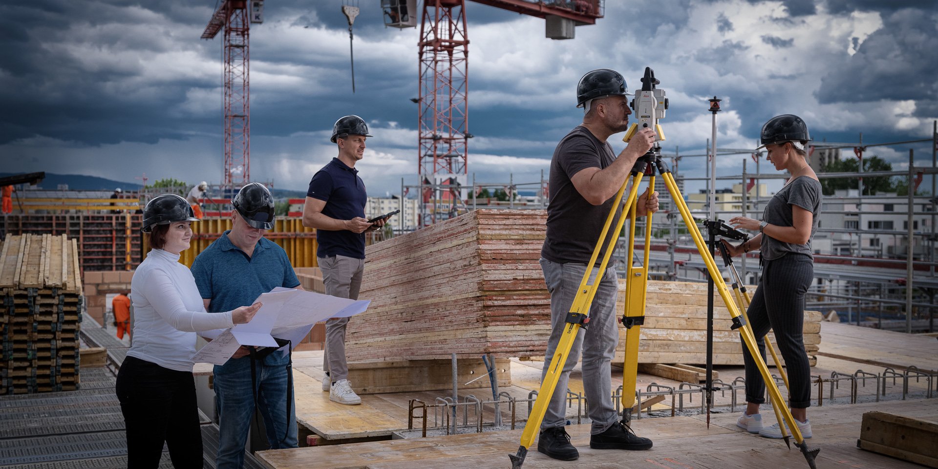 Das Team von IP Construction Management